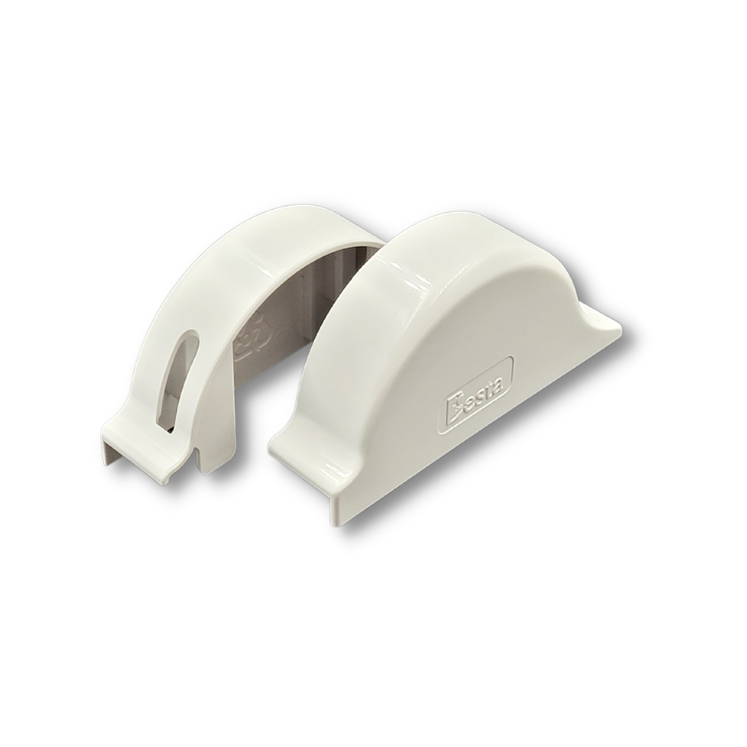 Zaślepki białe - strona lewa